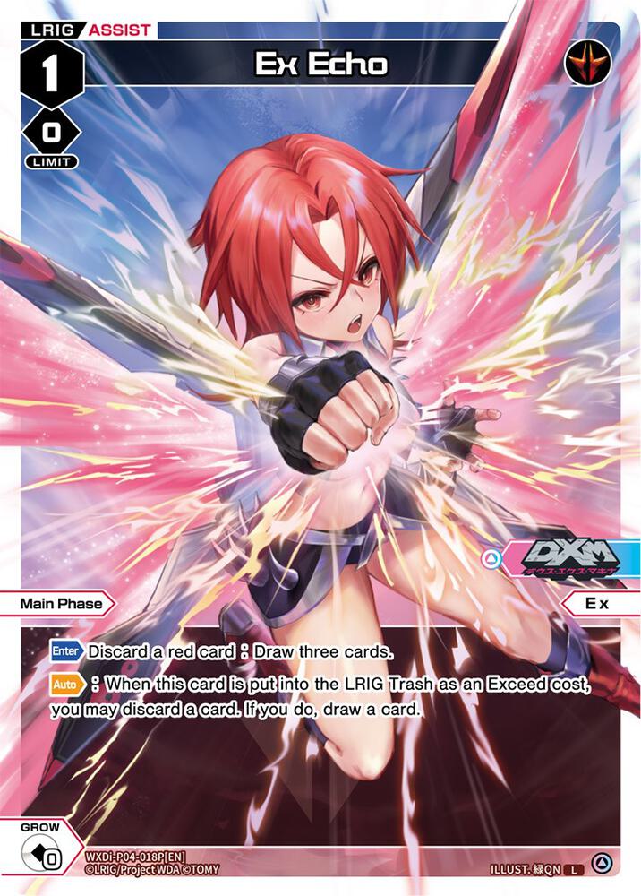 Ex Echo (Parallel Foil), Vertex Diva WXDi-P04-018P[EN]