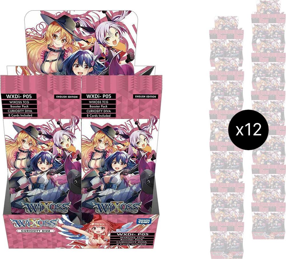 Curiosity Diva Booster Box Case, Curiosity Diva P282424