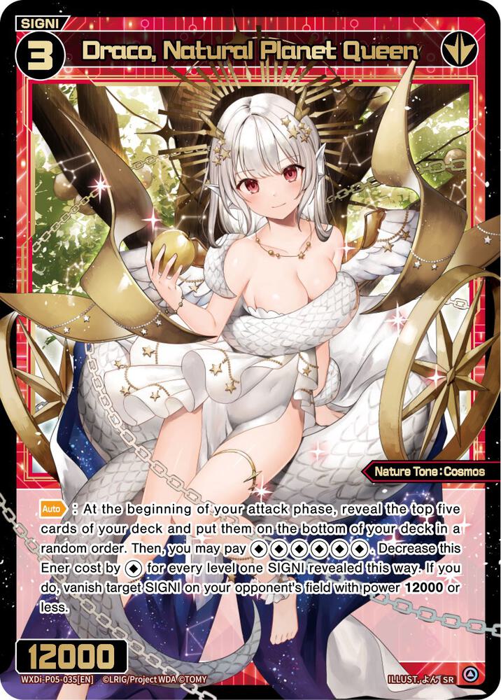 Draco, Natural Planet Queen, Curiosity Diva WXDi-P05-035[EN]