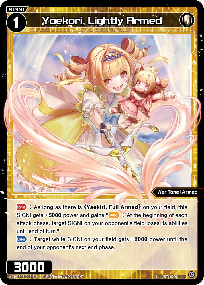 Yaekori, Lightly Armed, Curiosity Diva WXDi-P05-045[EN]