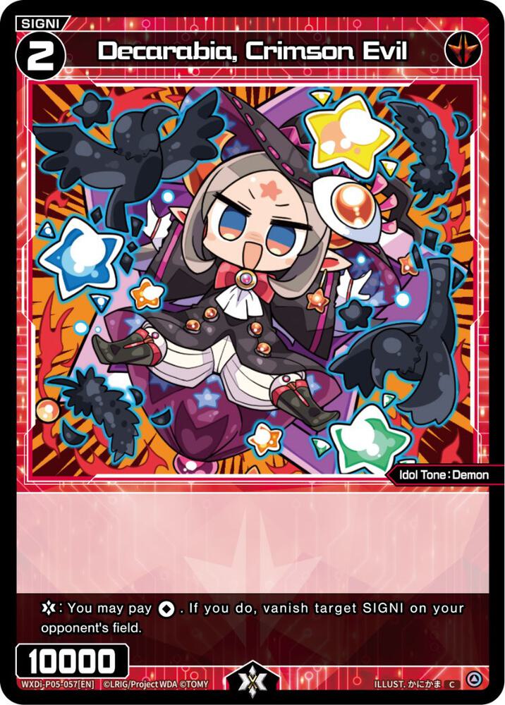 Decarabia, Crimson Evil, Curiosity Diva WXDi-P05-057[EN]