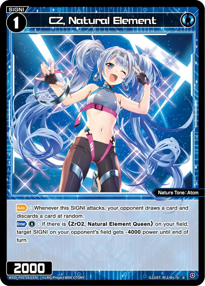 CZ, Natural Element, Curiosity Diva WXDi-P05-063[EN]
