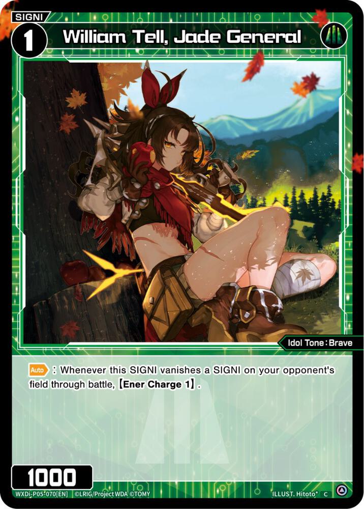 William Tell, Jade General, Curiosity Diva WXDi-P05-070[EN]