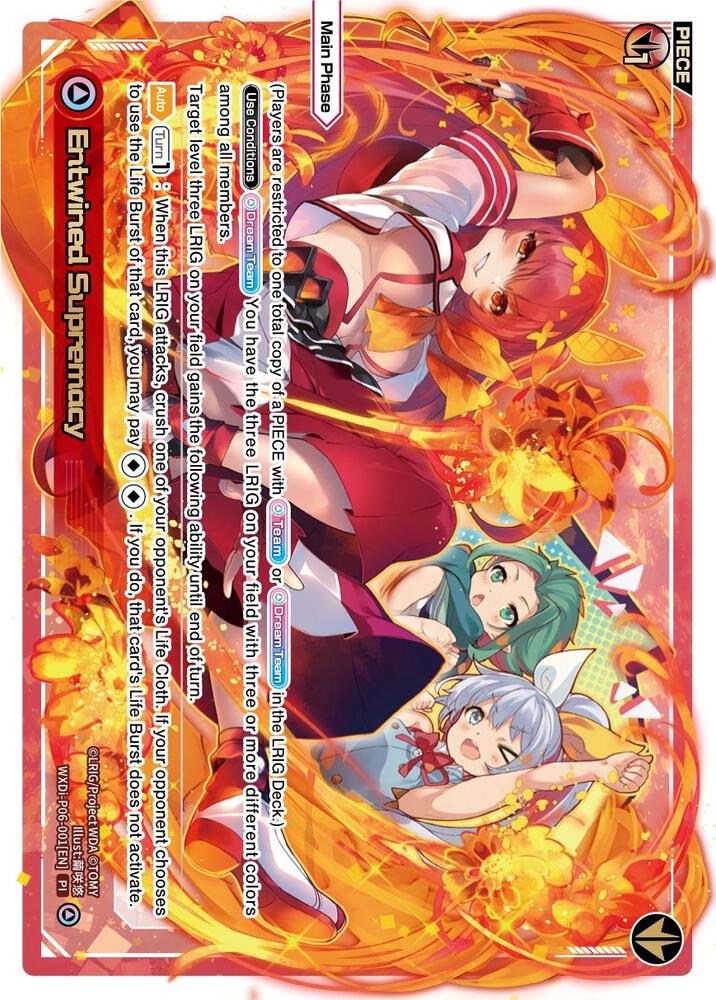 Entwined Supremacy, Welcome Back Diva -selector- WXDi-P06-001[EN]