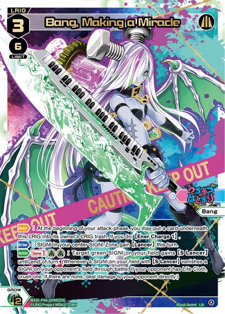 Bang, Making a Miracle (LR), Welcome Back Diva -selector- WXDi-P06-009R[EN]