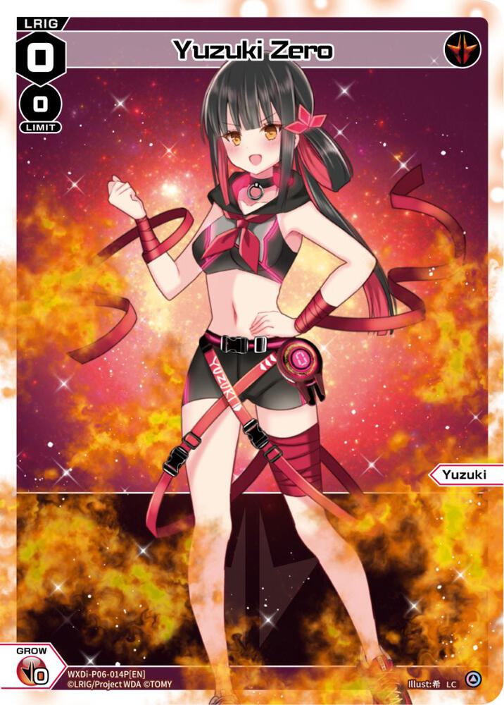 Yuzuki Zero (Parallel Foil), Welcome Back Diva -selector- WXDi-P06-014P[EN]