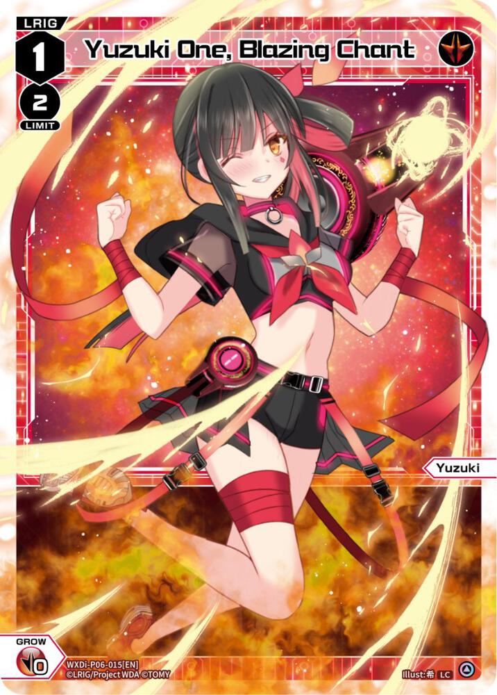 Yuzuki One, Blazing Chant, Welcome Back Diva -selector- WXDi-P06-015[EN]