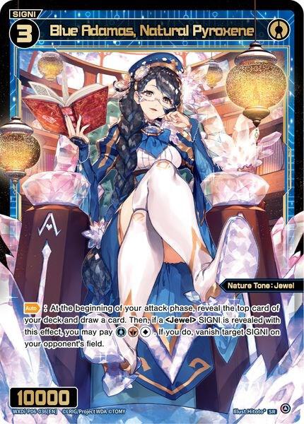 Blue Adamas, Natural Pyroxene, Welcome Back Diva -selector- WXDi-P06-036[EN]