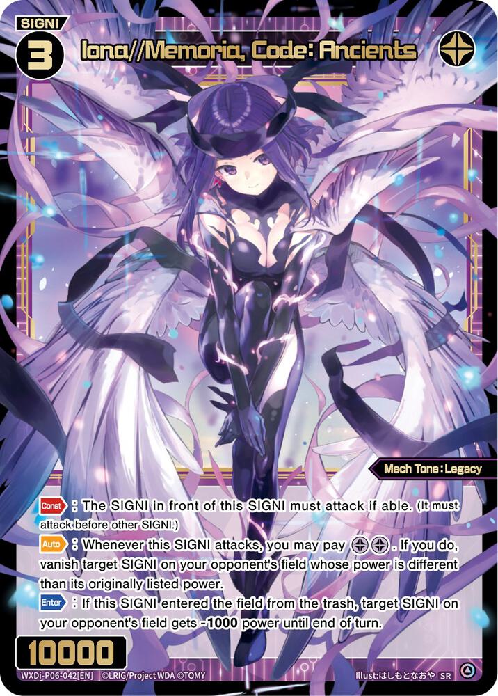 Iona//Memoria, Code: Ancients, Welcome Back Diva -selector- WXDi-P06-042[EN]