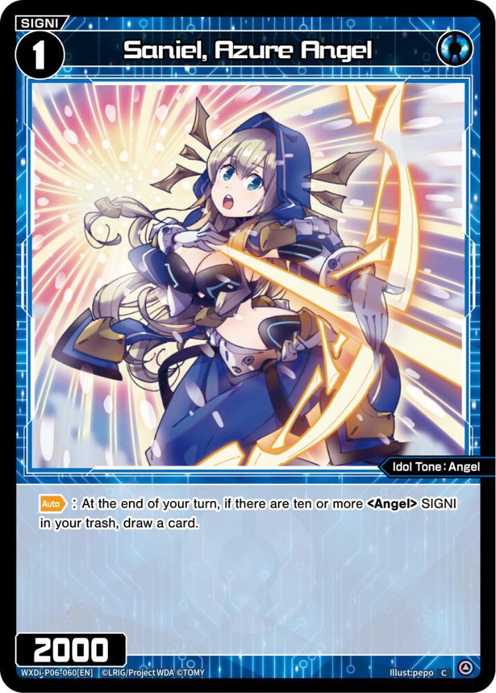 Saniel, Azure Angel, Welcome Back Diva -selector- WXDi-P06-060[EN]