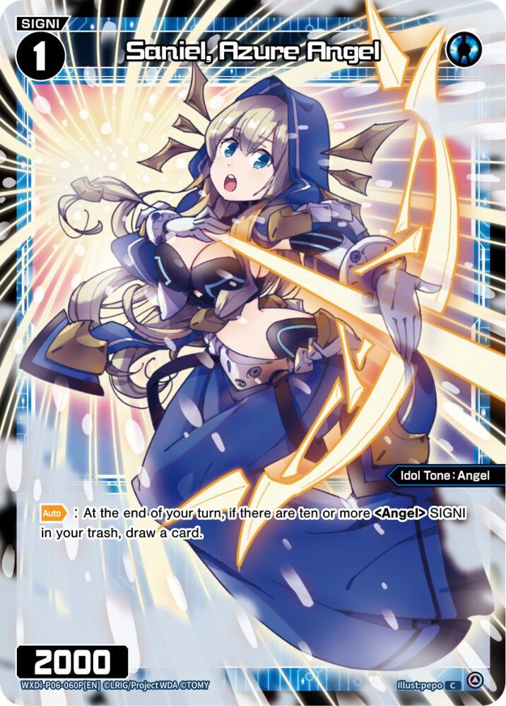 Saniel, Azure Angel (Parallel Foil), Welcome Back Diva -selector- WXDi-P06-060P[EN]