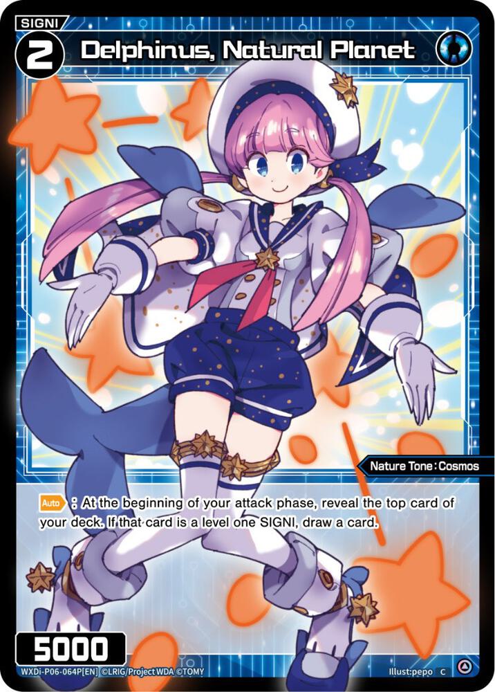 Delphinus, Natural Planet (Parallel Foil), Welcome Back Diva -selector- WXDi-P06-064P[EN]