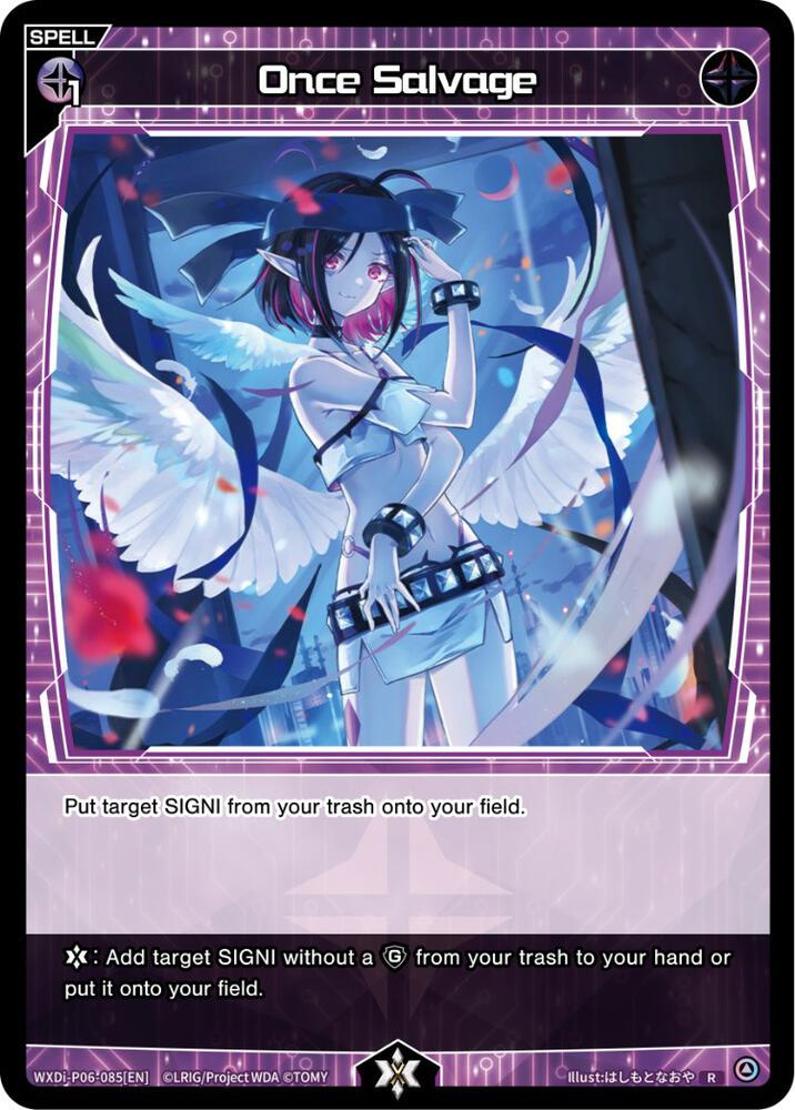 Once Salvage, Welcome Back Diva -selector- WXDi-P06-085[EN]
