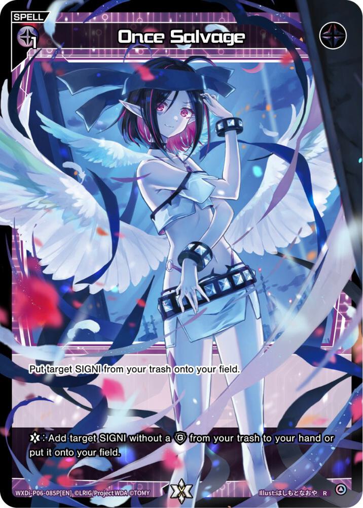Once Salvage (Parallel Foil), Welcome Back Diva -selector- WXDi-P06-085P[EN]