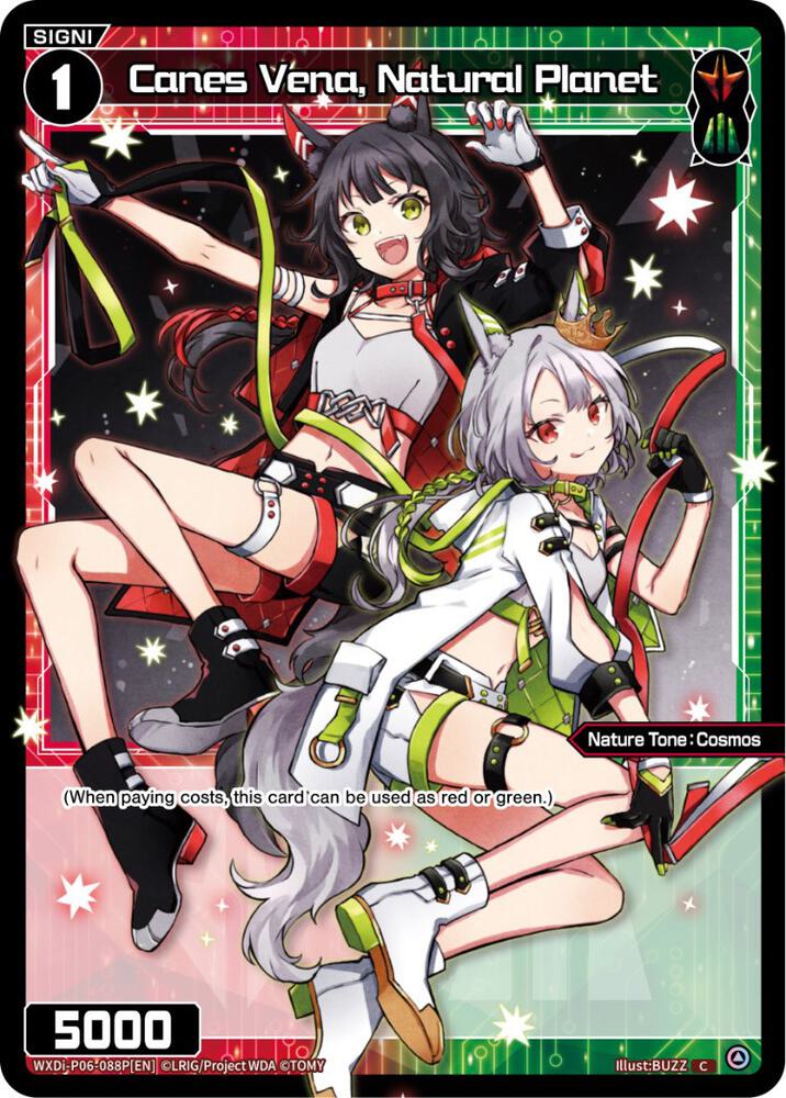 Canes Vena, Natural Planet (Parallel Foil), Welcome Back Diva -selector- WXDi-P06-088P[EN]