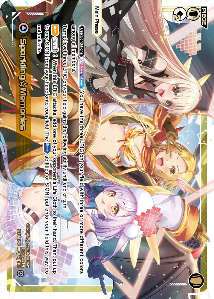 Sparkling Memories, Welcome Back Diva -Lostorage- WXDi-P07-001[EN]