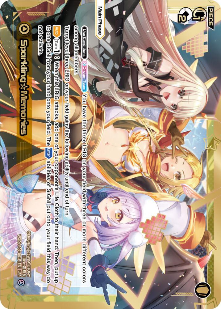 Sparkling Memories (LRP), Welcome Back Diva -Lostorage- WXDi-P07-001P[EN]