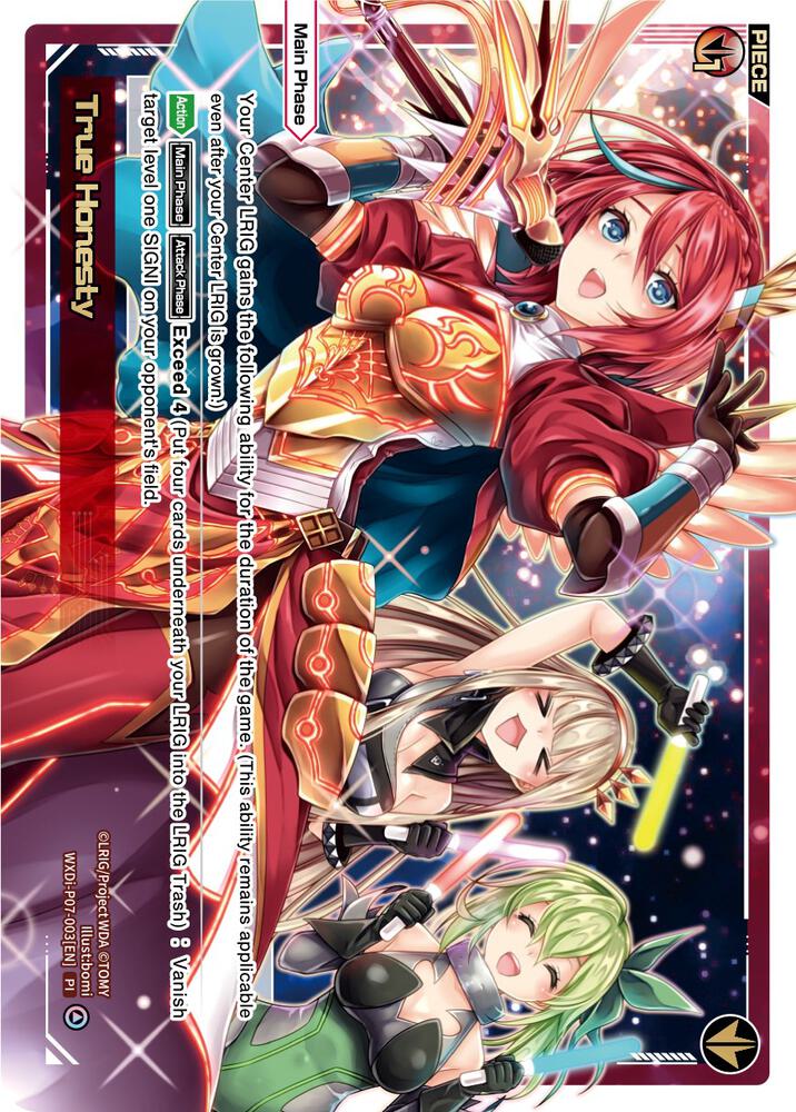 True Honesty, Welcome Back Diva -Lostorage- WXDi-P07-003[EN]