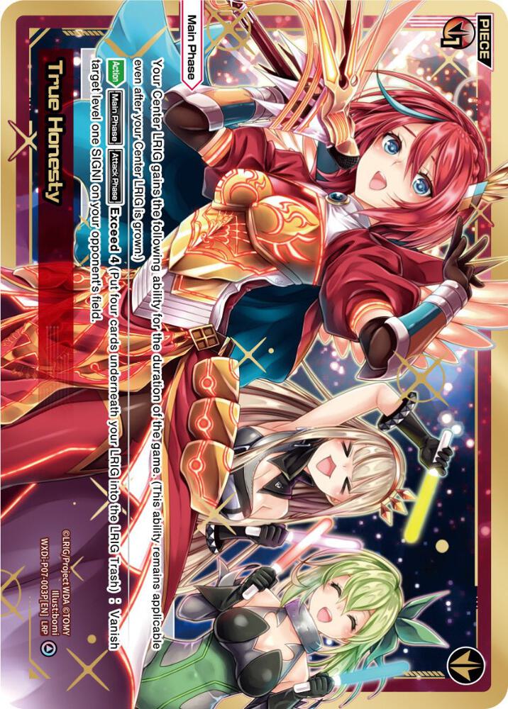 True Honesty (LRP), Welcome Back Diva -Lostorage- WXDi-P07-003P[EN]