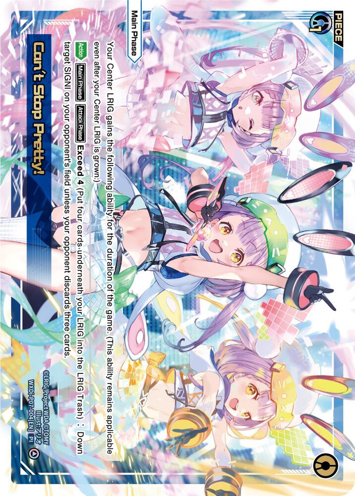 Can't Stop Pretty!, Welcome Back Diva -Lostorage- WXDi-P07-004[EN]