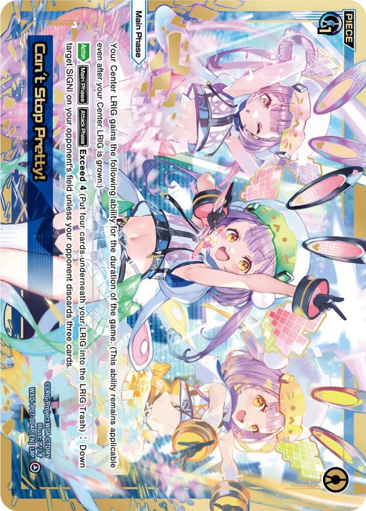 Can't Stop Pretty! (LRP), Welcome Back Diva -Lostorage- WXDi-P07-004P[EN]