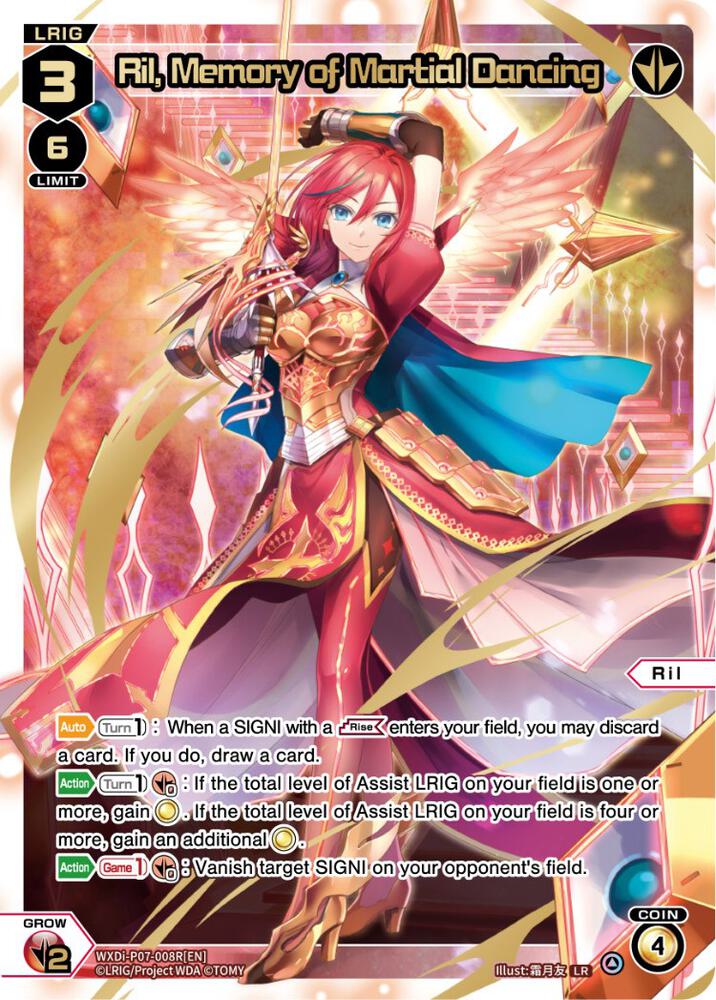 Ril, Memory of Martial Dancing (LR), Welcome Back Diva -Lostorage- WXDi-P07-008R[EN]