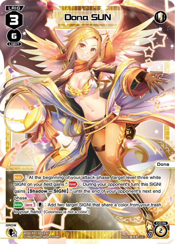 Dona SUN, Welcome Back Diva -Lostorage- WXDi-P07-009[EN]