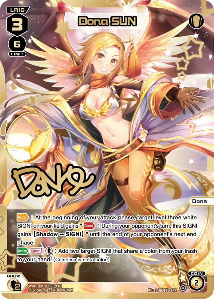 Dona SUN (LRP), Welcome Back Diva -Lostorage- WXDi-P07-009P[EN]