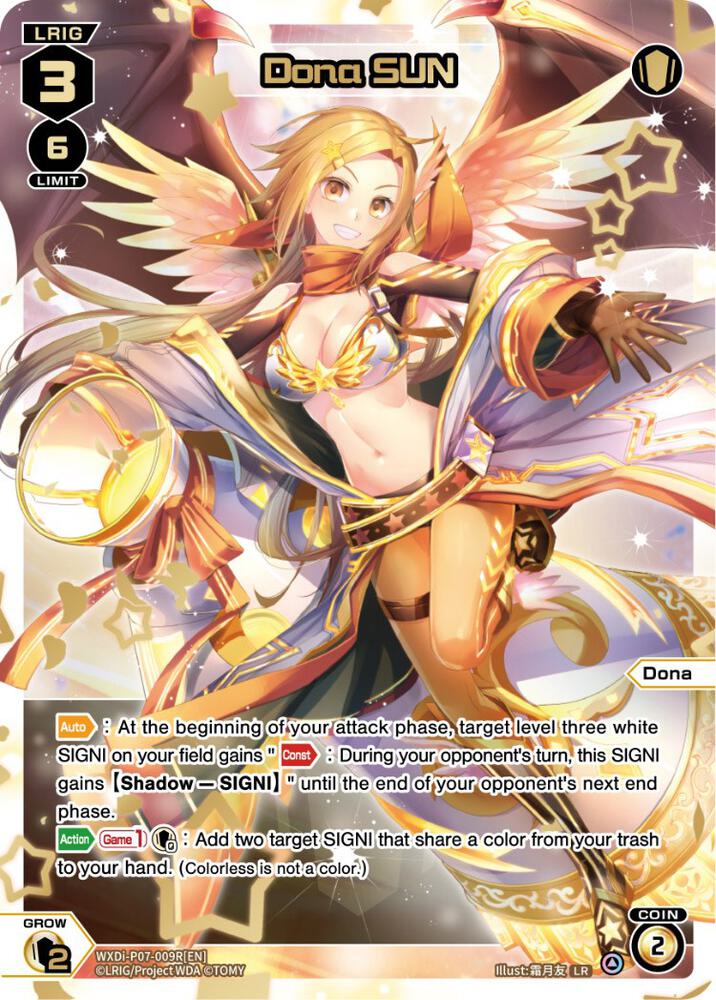 Dona SUN (LR), Welcome Back Diva -Lostorage- WXDi-P07-009R[EN]