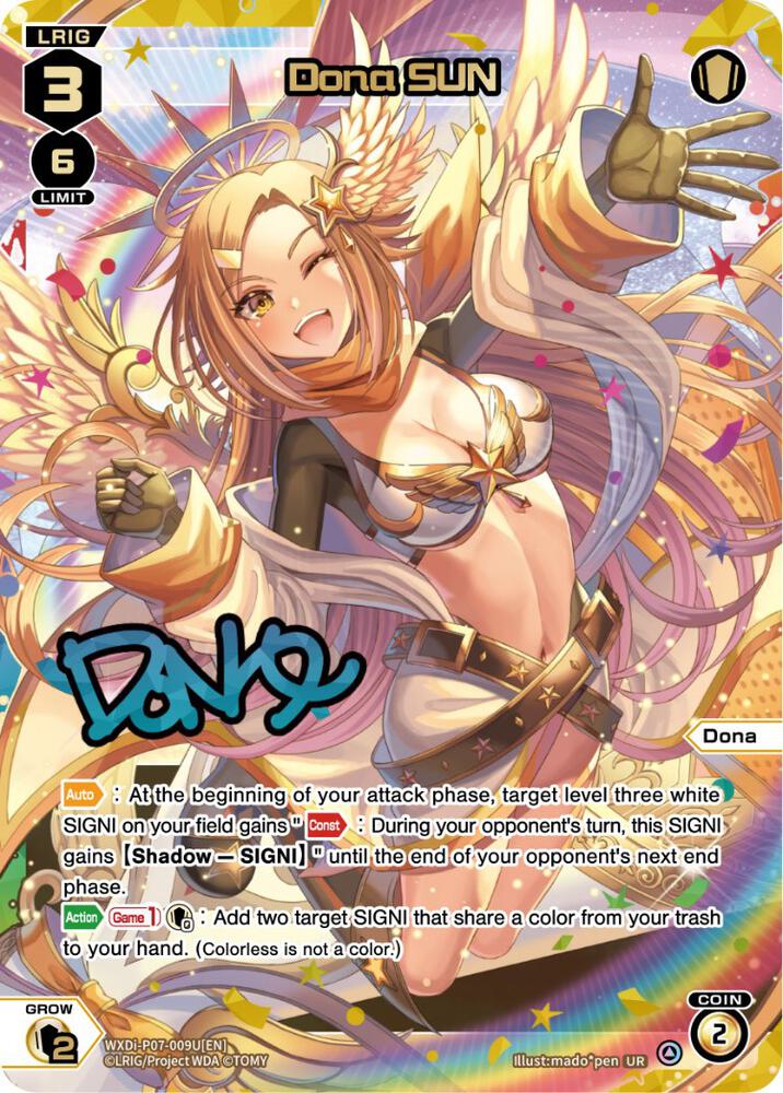Dona SUN (UR), Welcome Back Diva -Lostorage- WXDi-P07-009U[EN]