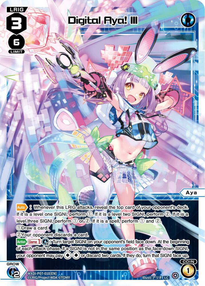 Digital Aya! III, Welcome Back Diva -Lostorage- WXDi-P07-010[EN]