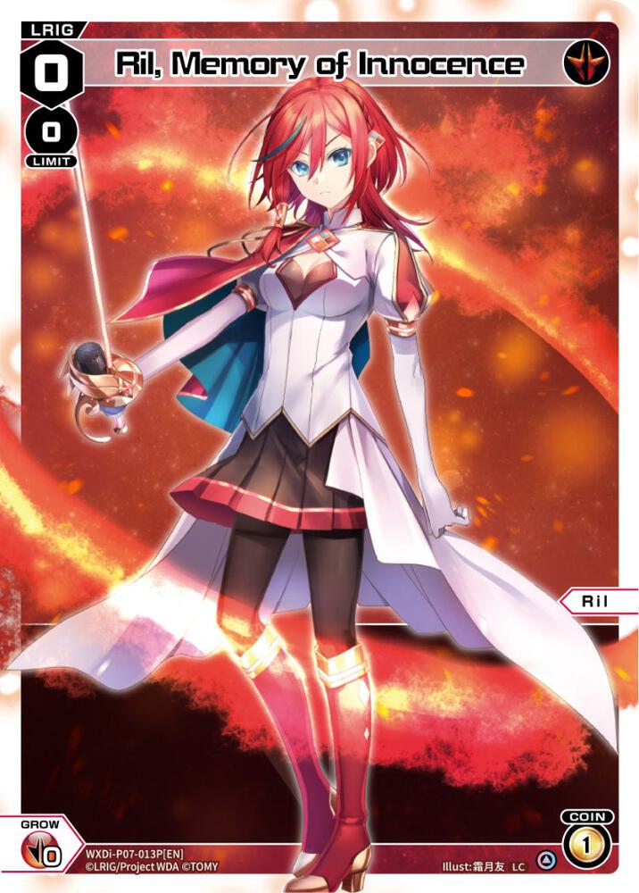 Ril, Memory of Innocence (Parallel Foil), Welcome Back Diva -Lostorage- WXDi-P07-013P[EN]