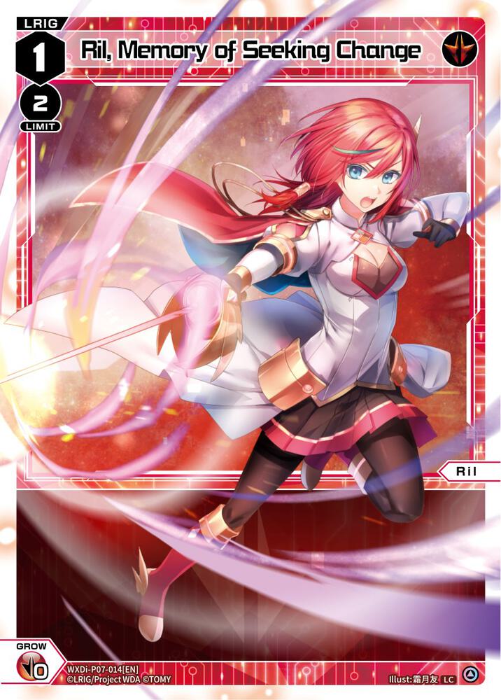 Ril, Memory of Seeking Change, Welcome Back Diva -Lostorage- WXDi-P07-014[EN]