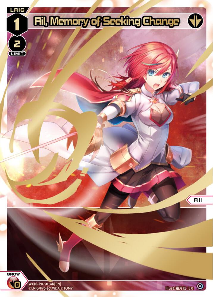 Ril, Memory of Seeking Change (LR), Welcome Back Diva -Lostorage- WXDi-P07-014R[EN]