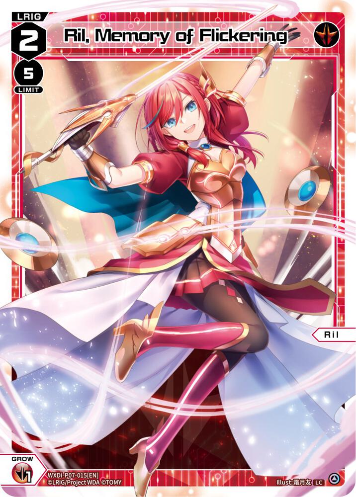 Ril, Memory of Flickering, Welcome Back Diva -Lostorage- WXDi-P07-015[EN]