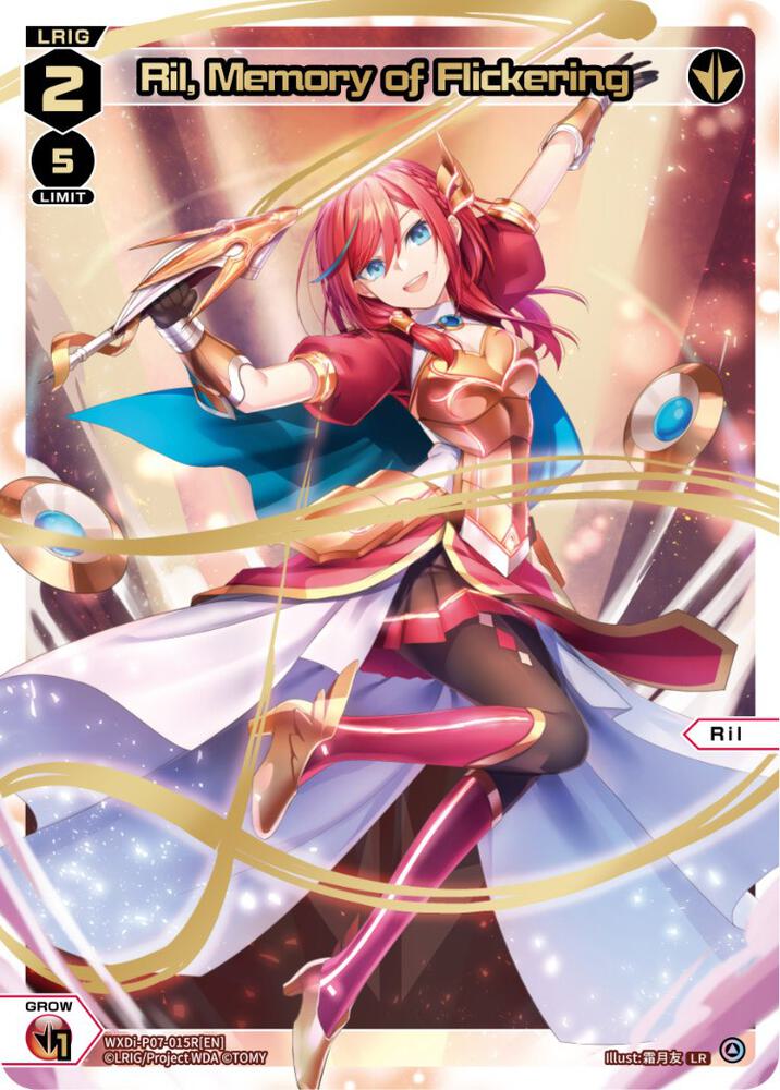 Ril, Memory of Flickering (LR), Welcome Back Diva -Lostorage- WXDi-P07-015R[EN]