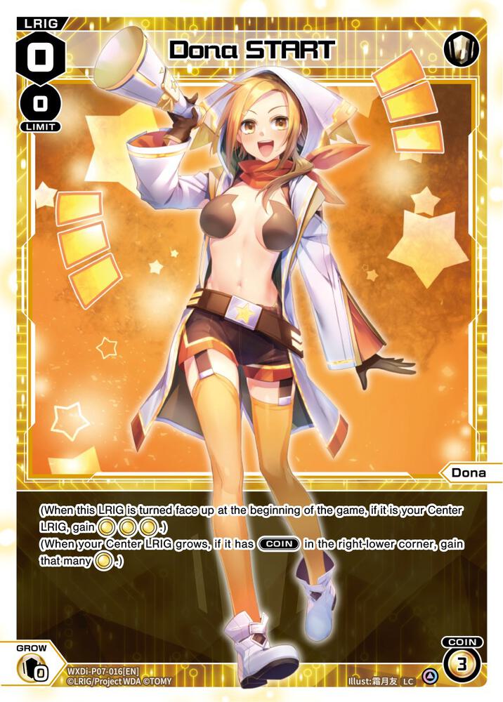 Dona START, Welcome Back Diva -Lostorage- WXDi-P07-016[EN]