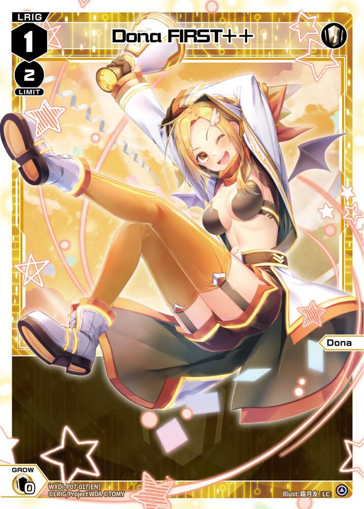 Dona FIRST++, Welcome Back Diva -Lostorage- WXDi-P07-017[EN]