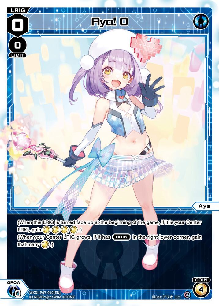Aya! 0, Welcome Back Diva -Lostorage- WXDi-P07-019[EN]