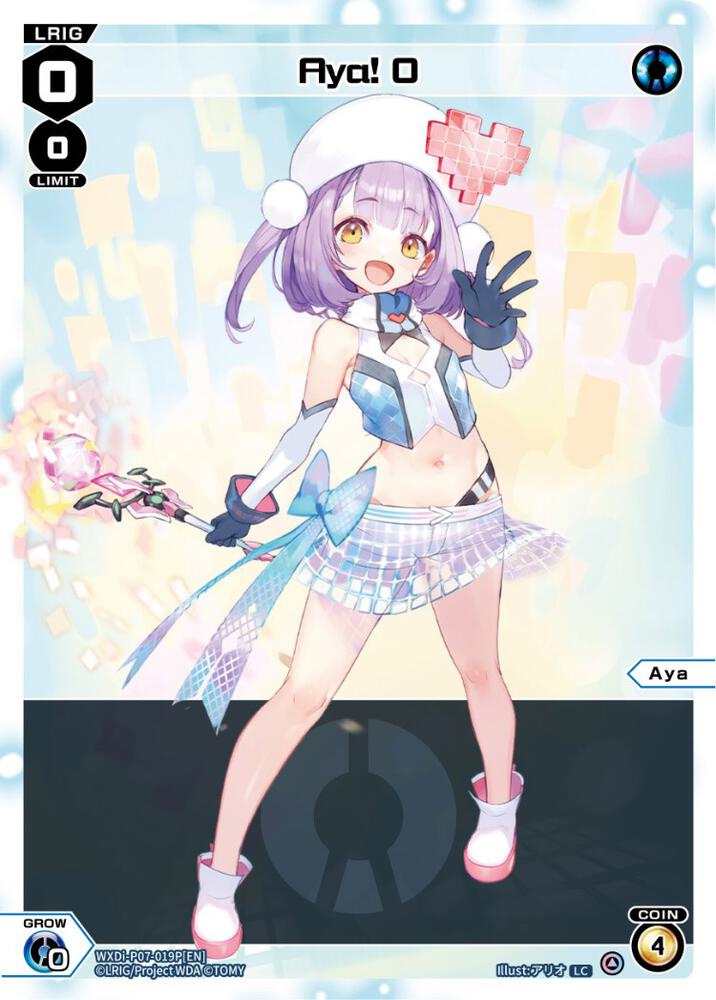 Aya! 0 (Parallel Foil), Welcome Back Diva -Lostorage- WXDi-P07-019P[EN]