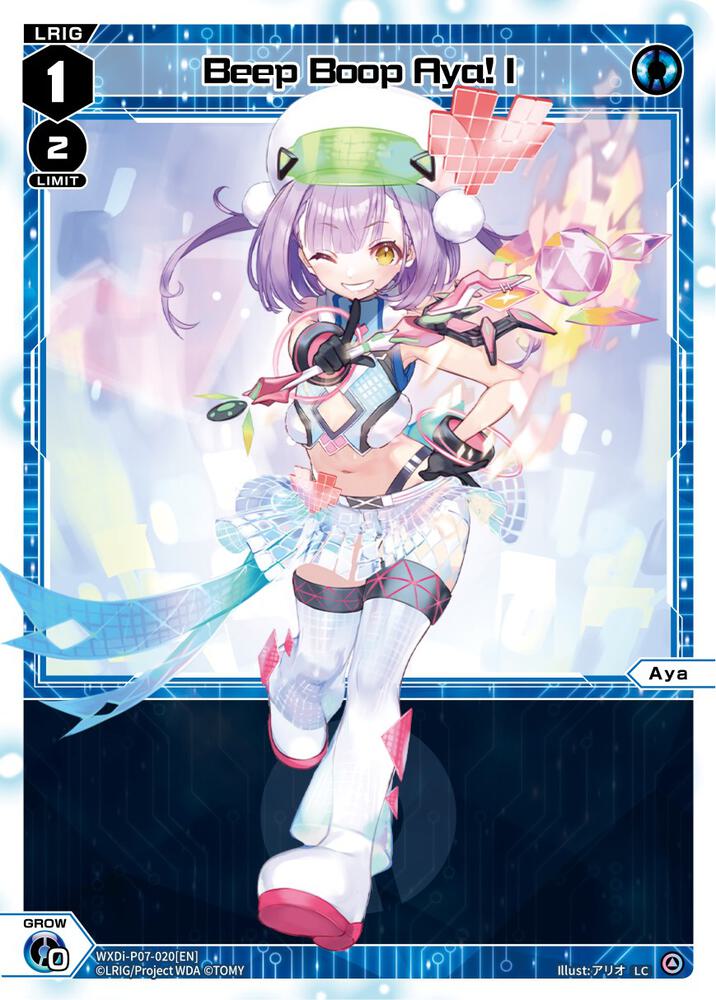 Beep Boop Aya! I, Welcome Back Diva -Lostorage- WXDi-P07-020[EN]