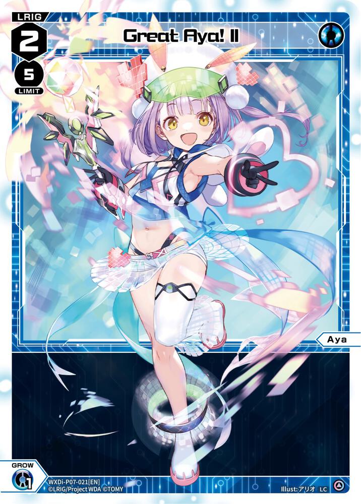 Great Aya! II, Welcome Back Diva -Lostorage- WXDi-P07-021[EN]