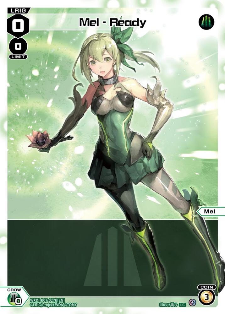 Mel - Ready (Parallel Foil), Welcome Back Diva -Lostorage- WXDi-P07-027P[EN]
