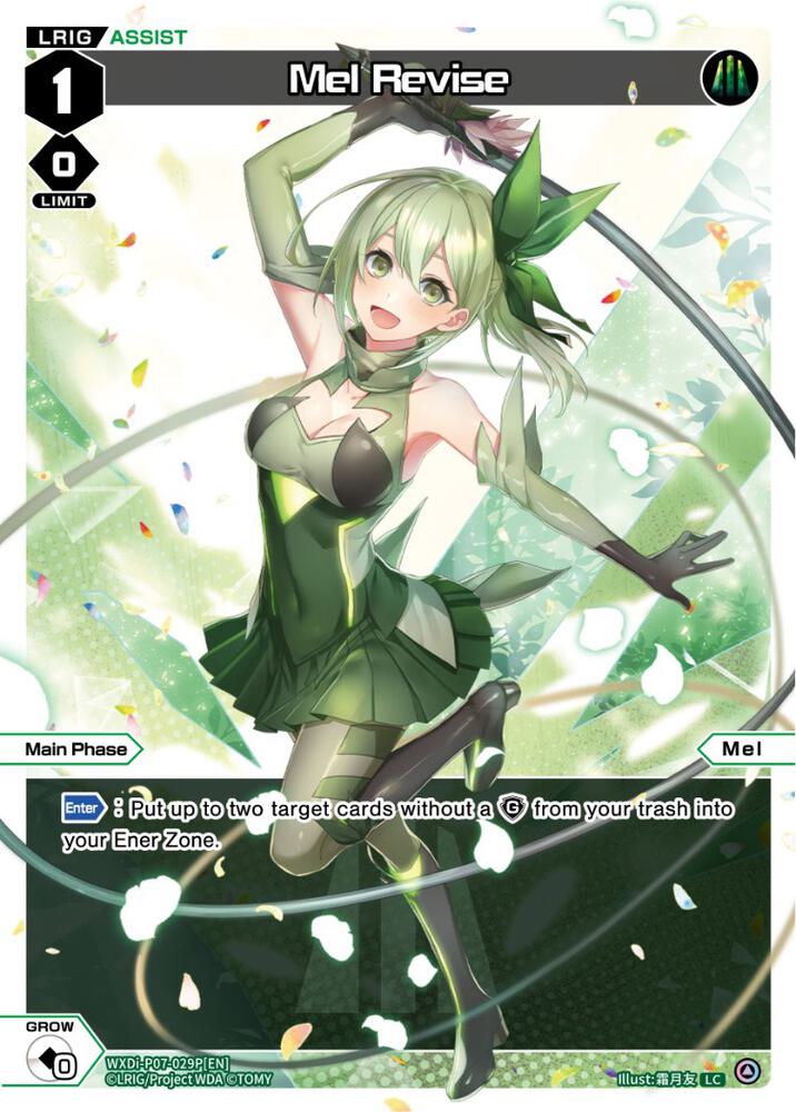 Mel Revise (Parallel Foil), Welcome Back Diva -Lostorage- WXDi-P07-029P[EN]