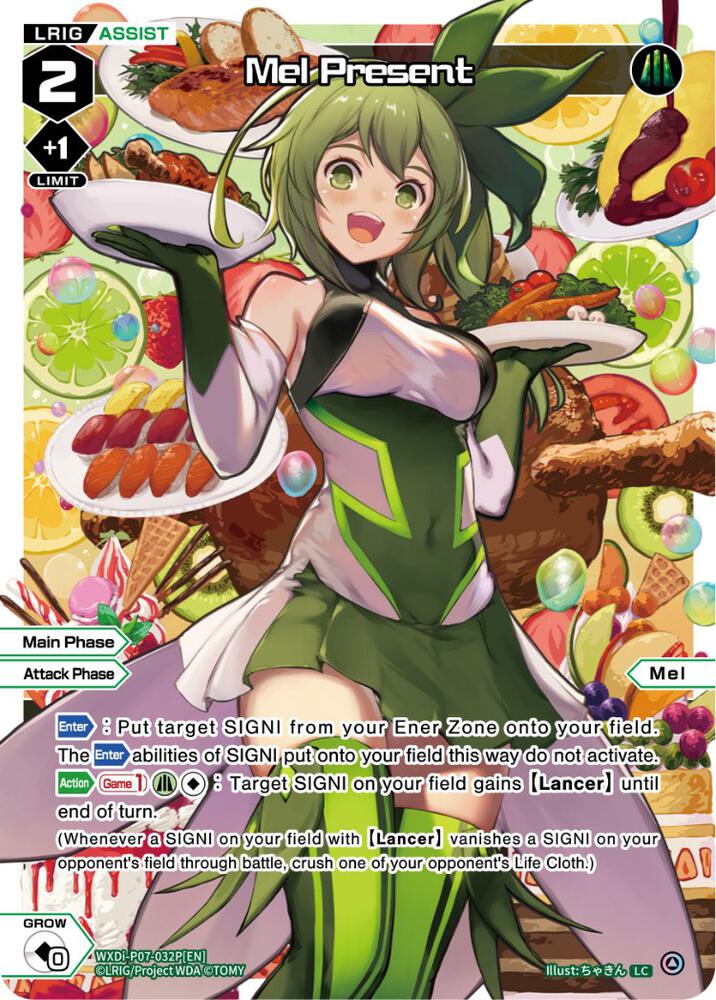 Mel Present (Parallel Foil), Welcome Back Diva -Lostorage- WXDi-P07-032P[EN]