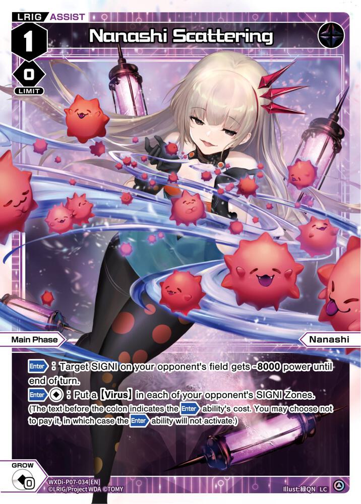Nanashi, Scattering, Welcome Back Diva -Lostorage- WXDi-P07-034[EN]