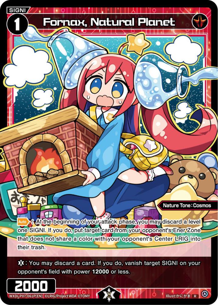 Fornax, Natural Planet (Parallel Foil), Welcome Back Diva -Lostorage- WXDi-P07-061P[EN]