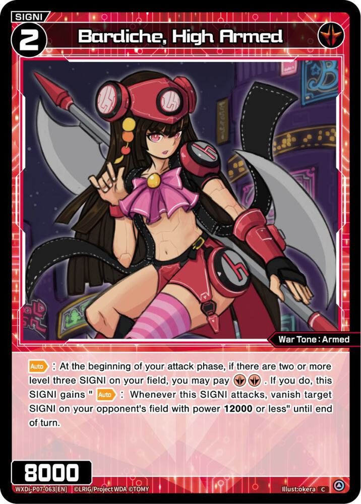 Bardiche, High Armed, Welcome Back Diva -Lostorage- WXDi-P07-063[EN]
