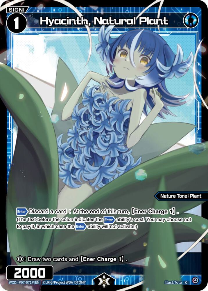 Hyacinth, Natural Plant (Parallel Foil), Welcome Back Diva -Lostorage- WXDi-P07-071P[EN]