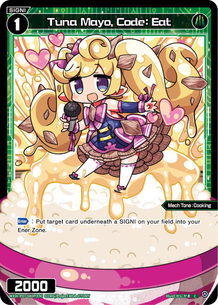 Tuna Mayo, Code: Eat (Parallel Foil), Welcome Back Diva -Lostorage- WXDi-P07-080P[EN]